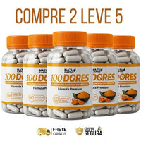 100 Dores 60cps Original - Alívio Rápido e Conforto Para seu Corpo - Oferta Especial + Frete Grátis