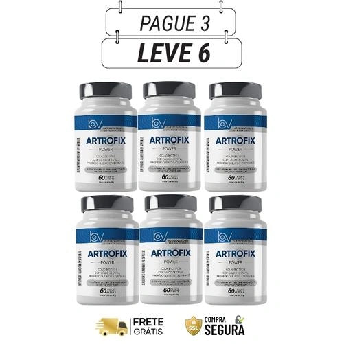 Artrofix Power: A Solução Para a Saúde e Conforto das Articulações - Kits com 2 e 4 Frascos + Frete Grátis