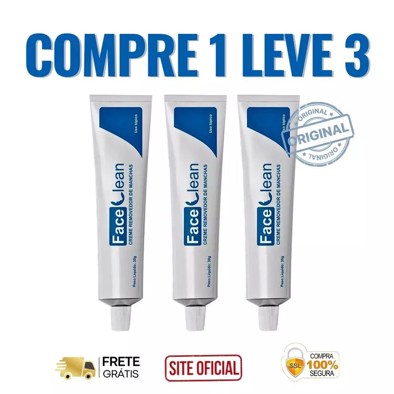 Face Cleam 30g Original - Renove Sua Pele e Diga Adeus às Imperfeições - Oferta Especial+ Frete Grátis