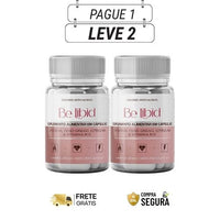 Be Libid 60 Cápsulas - Desejo Feminino com Intensidade, Presença e Calor - Kits com 2, 4 e 6 Frascos - Frete Grátis