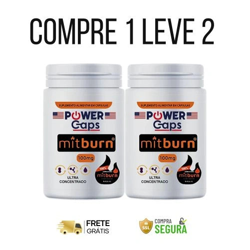 Mitburn - Emagreça com Leveza, Rapidez  e Eficiência - Kits com 2 e 4 Frascos - Frete Grátis