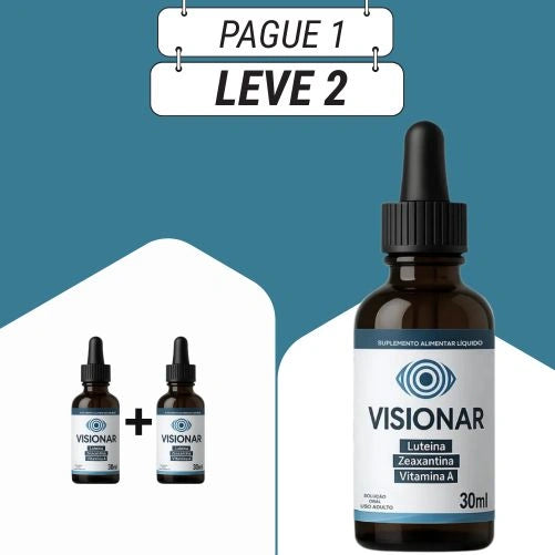 Visionar 30ml Original - Proteja Sua Visão Com a Força da Natureza - Kits com 2 e 4 Frascos - Frete Grátis