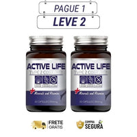 Active Life 550mg 30 Caps. - Articulações Fortes, Vida Leve - Ofertas com 2 e 4 Frascos - Frete Grátis