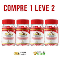 Alivflex 60 Cps, Original: A Solução Para a Saúde e Conforto das Articulações - Kits com 2 e 4 Frascos + Frete Grátis