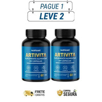 Artivita 60 Cápsulas - Mais Força, Mobilidade e Bem-Estar - Ofertas com 2 e 4 Frascos - Frete Grátis