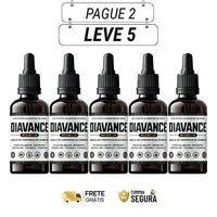 Diavance 30ml Original: Suplemento  - Kits com 3 e 5 Frascos - Frete Grátis